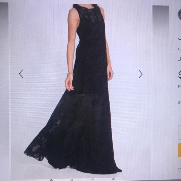 Johnny Was Sheer  Floral Jaquard   Maxi/Evening Gown (missing under slip) NWT - Picture 1 of 7